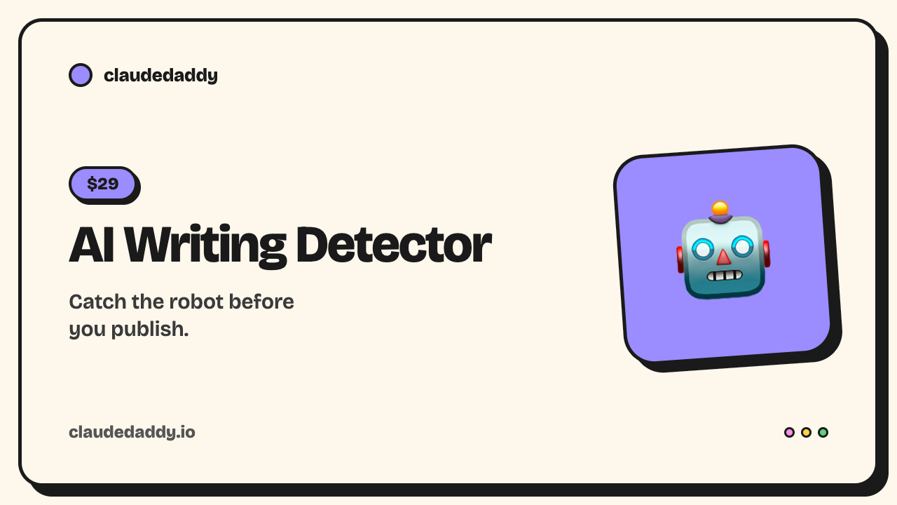 AI Writing Detector