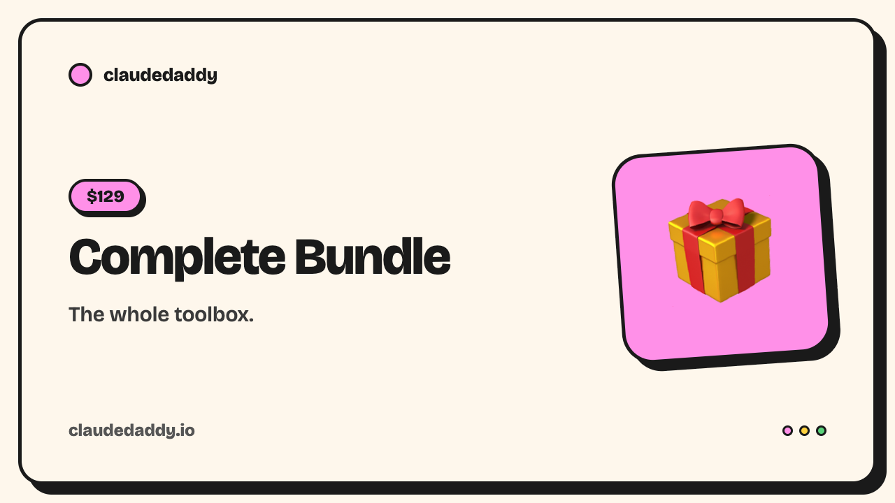 Claudedaddy Complete Bundle