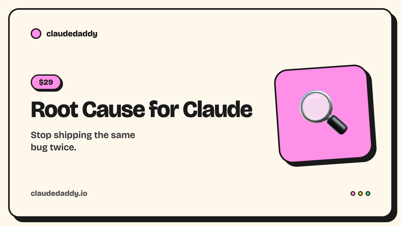 Root Cause for Claude